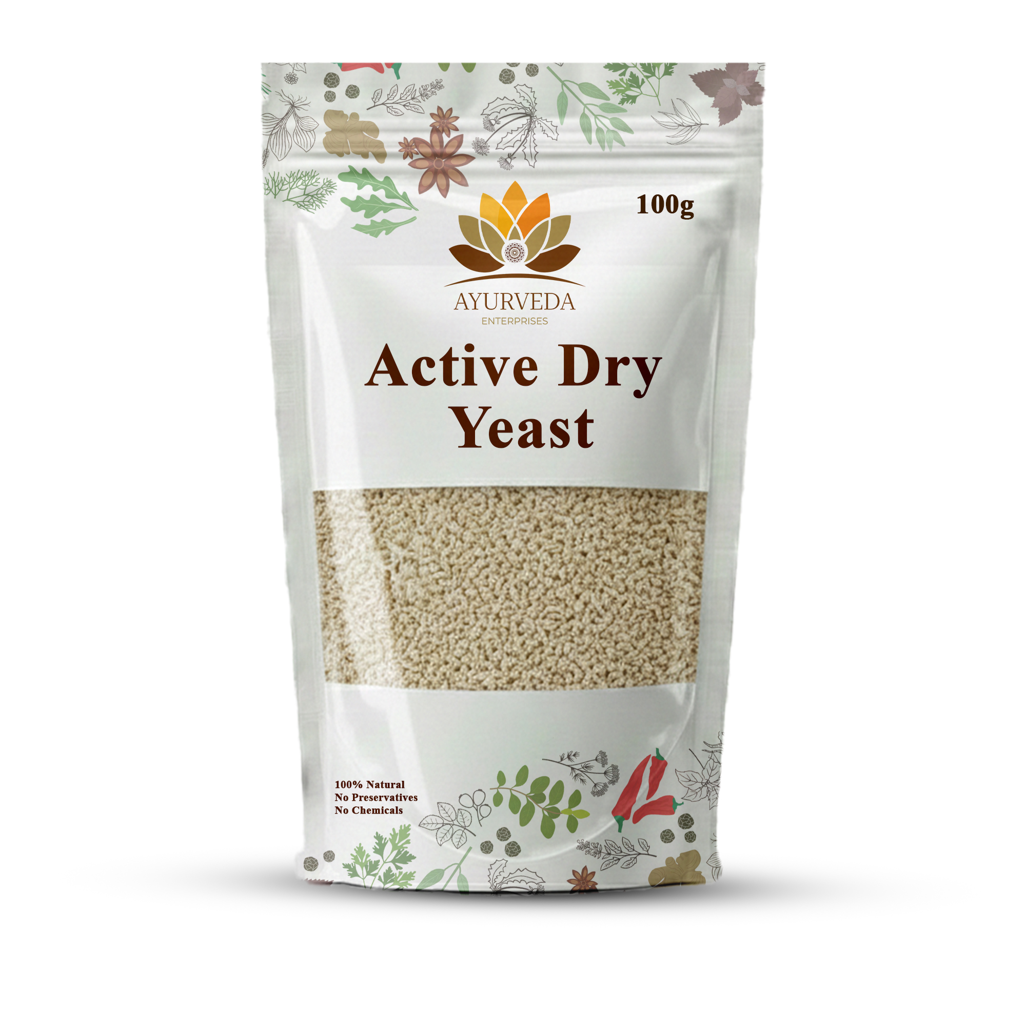 Active Dry Yeast 100g (Pack of 5)