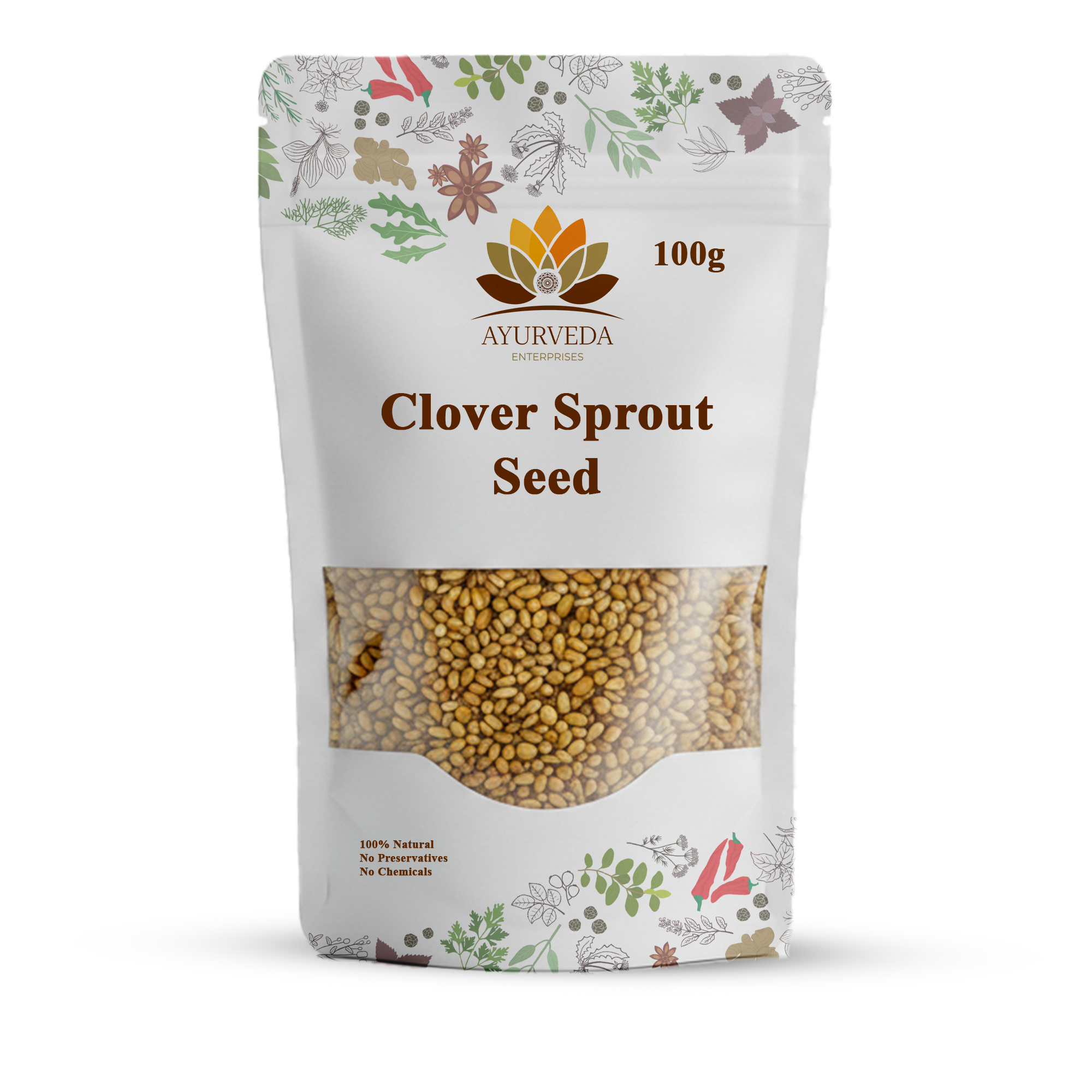 Clover Sprout Seeds 100g (Pack of 5)